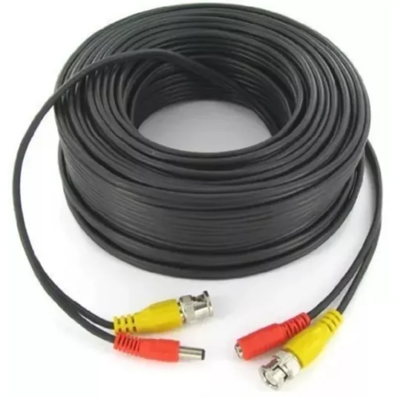 Siamese 20 MTS CCTV DVR Cable and Camera with  Security Connector