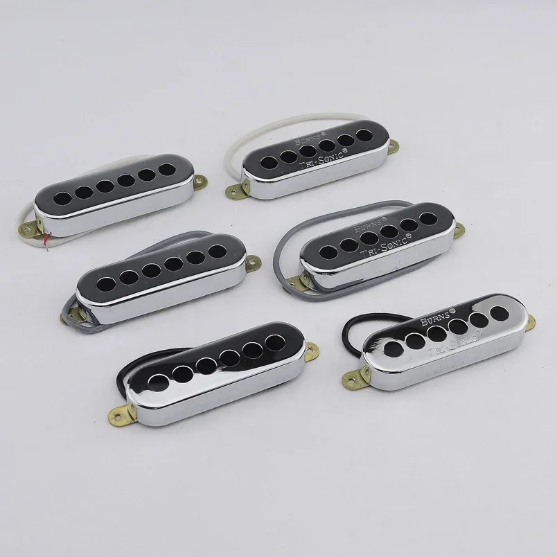 

1 Set ( 3 Pieces ) Burns Tri-sonic Single Alnico Pickups For Electric Guitar