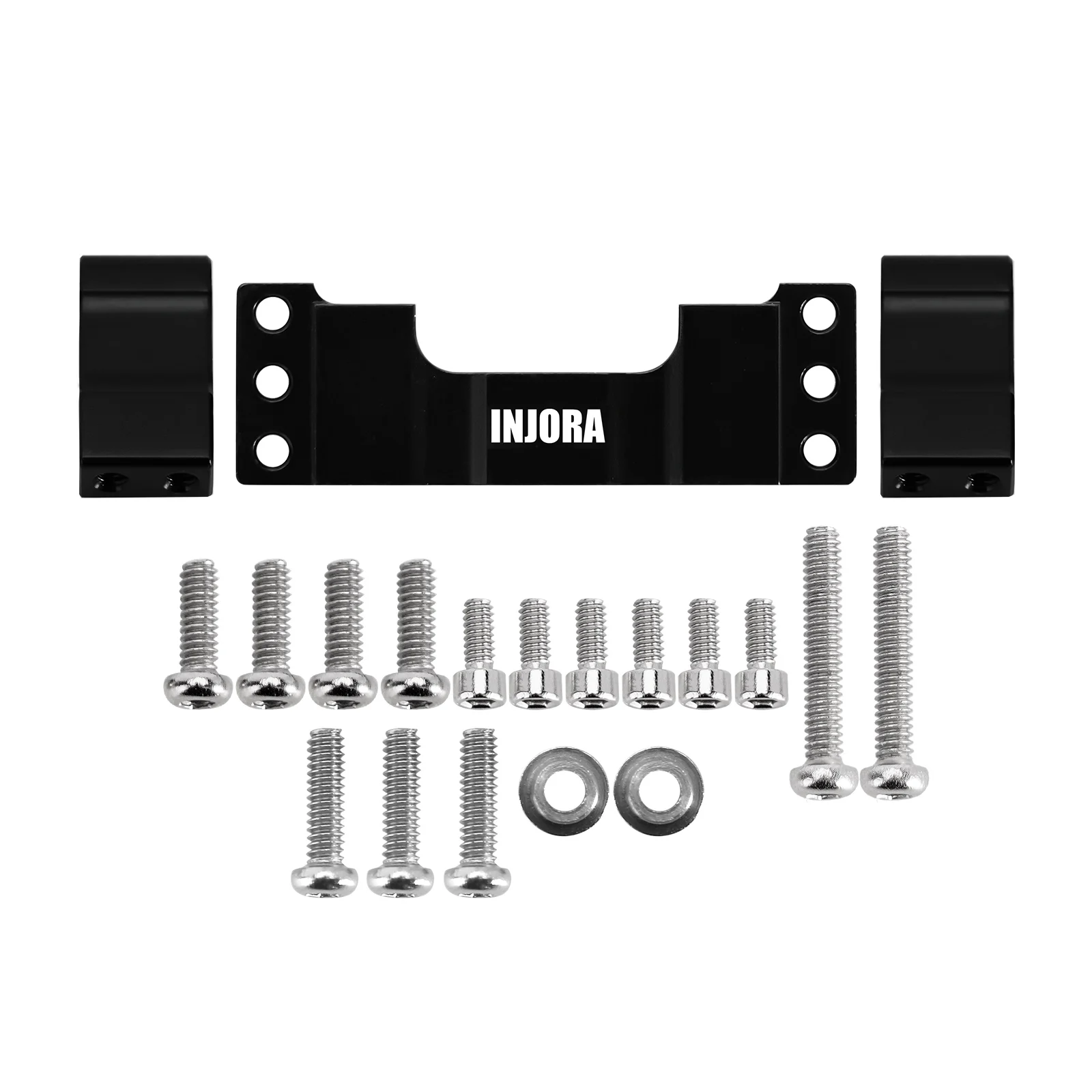 INJORA Aluminum Adjustable Servo Mount for 1/18 RC Crawler FMS FCX18 Upgrade (FCX18-04)