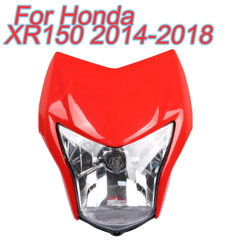 Motorcycle Headlight Assembly For HONDA XR150 XR150L XL125 2014-2018 Headlamp with Fairing