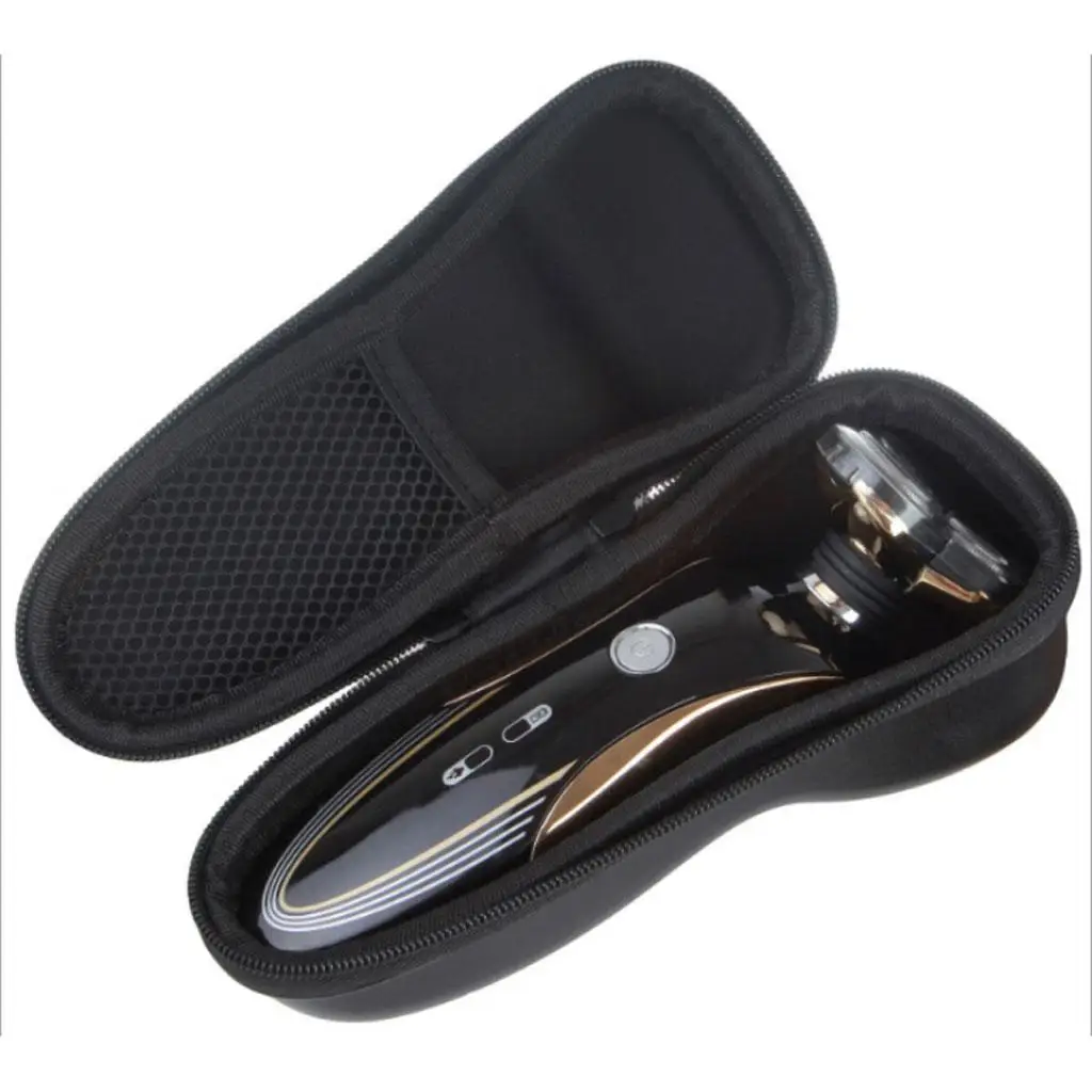 

Бритва для бритья, дорожный футляр, черный алмазный водонепроницаемый органайзер на молнии для мужчин, безопасные инструменты для бритвы, портативный