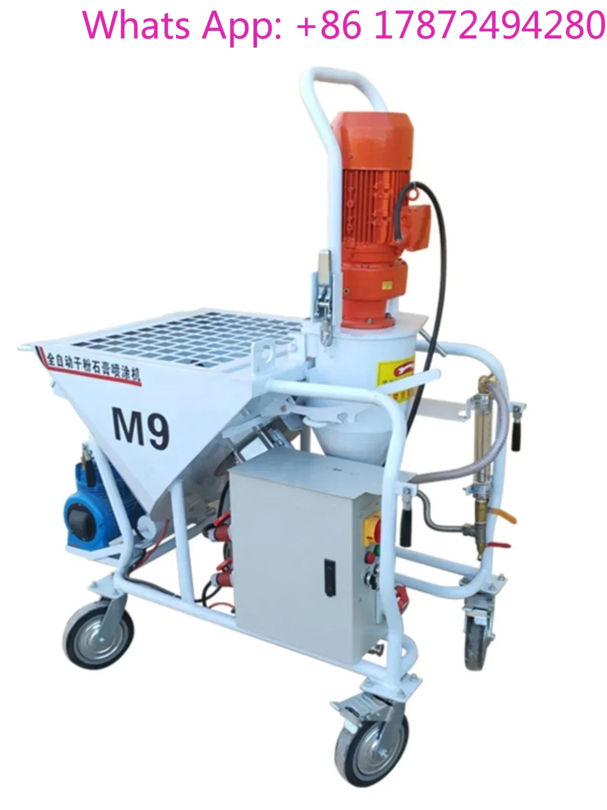 Low price S3 manual mini wall mortar plaster pump mortar spray machine for sale
