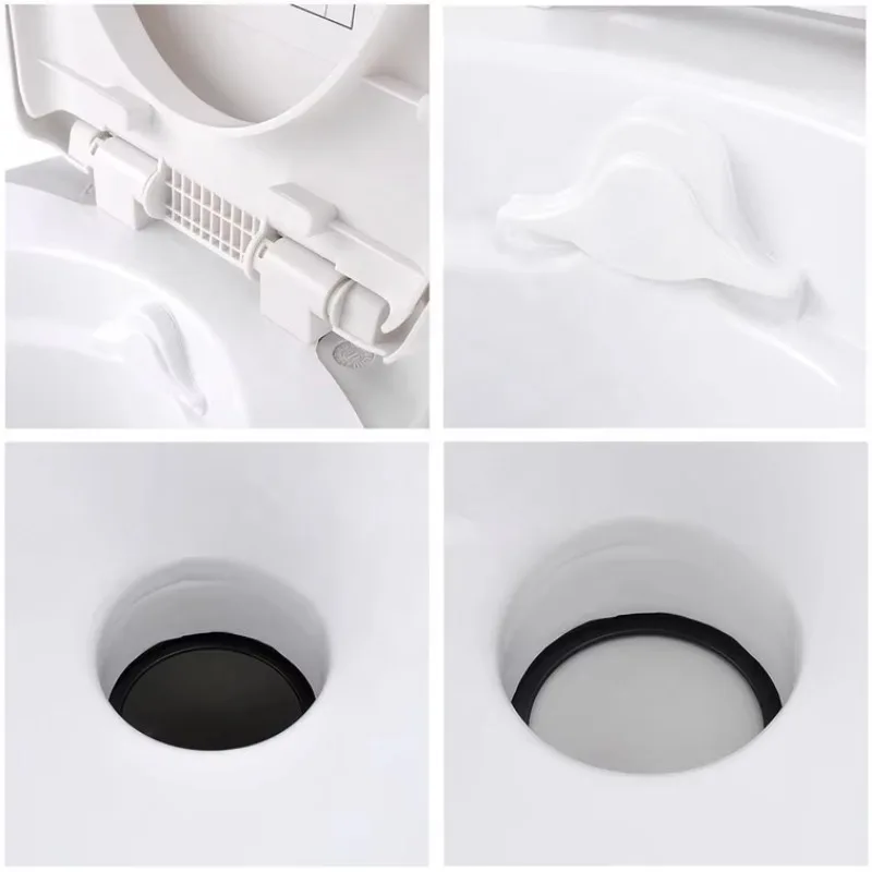 

Portable Camper Van Toilet Motorhome RV Bathroom Shower Caravan Cassette Toilet With Hatch Door