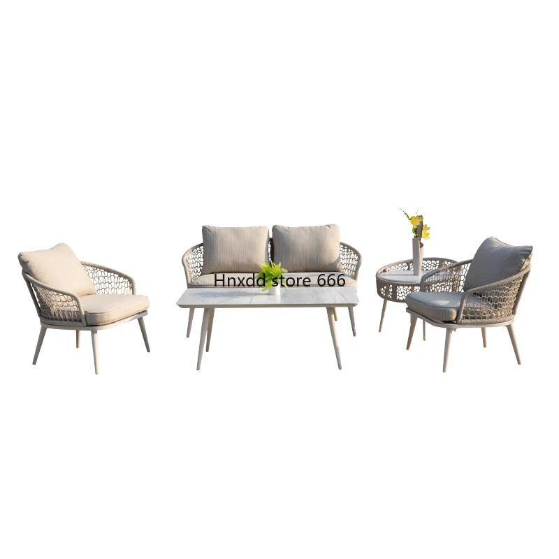 

Outdoor sofa villa courtyard rattan chair furniture