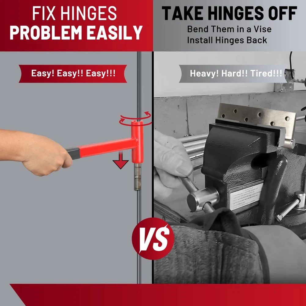 

Инструмент для регулировки петель ABFI, гибкий ключ с длинной ручкой для петель калибра .134, для коммерческих дверей, из прочной окрашенной стали.