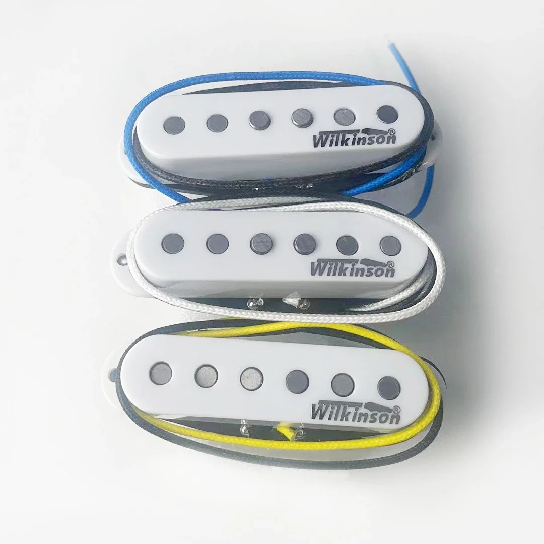 1 Set Wilkinson High Quality  Guitar Pickups  WVS   Alnico5 SSS Single Coil Guitar Pickups