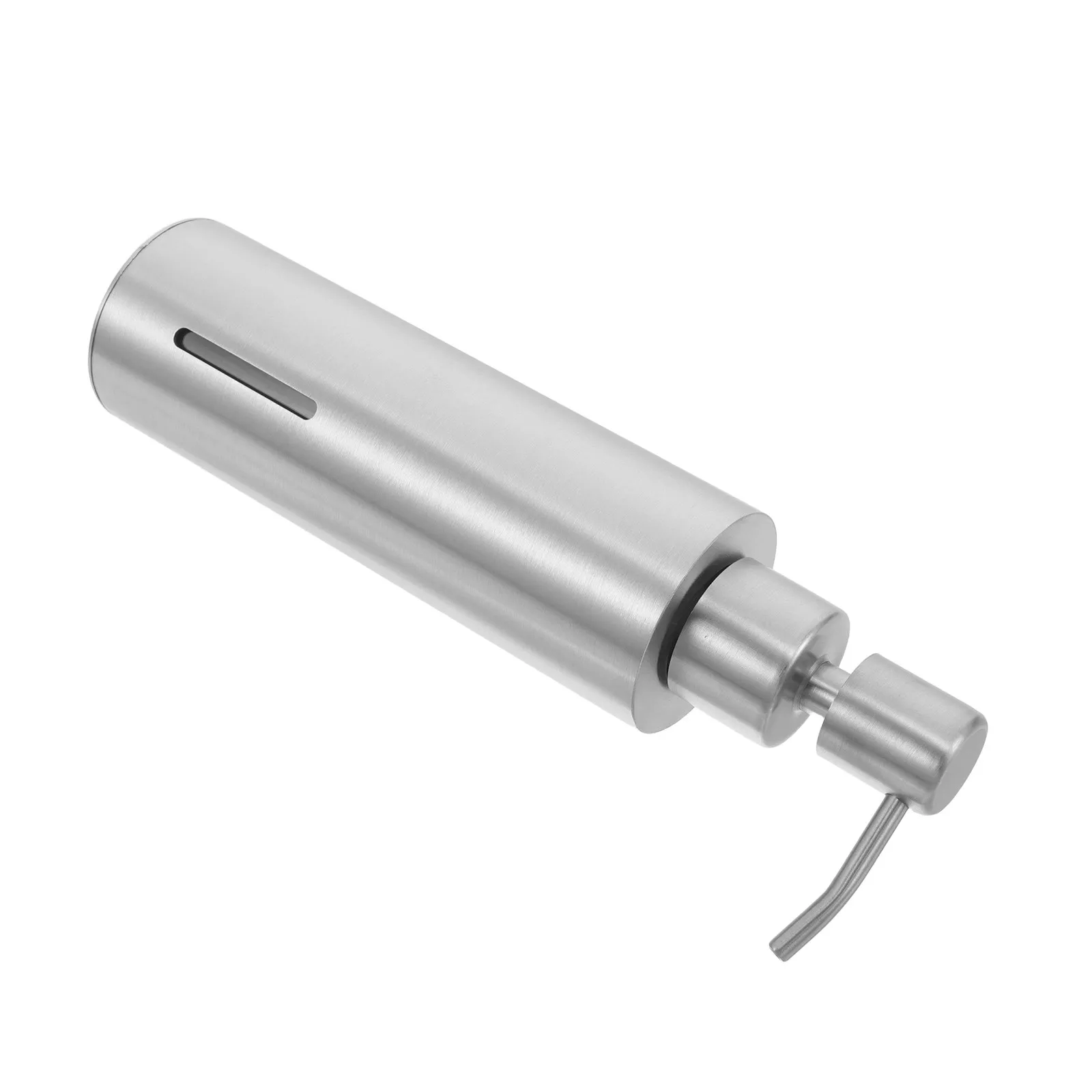 

Stainless Steel Soap Dispenser Brushed Nickel Pump Refillable Bathroom Kitchen Countertop Bottle Hand Soap Lotion Precise