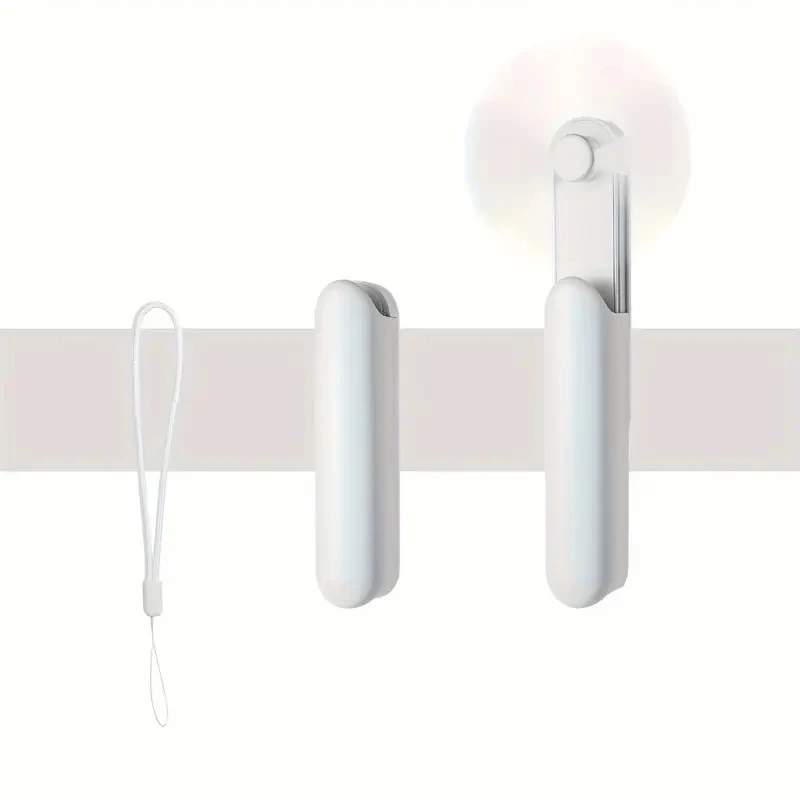 

Перезаряжаемый мини-вентилятор USB-C, аккумулятор 2000 мАч, 3 скорости, складной, легкий, портативный охлаждающий вентилятор для путешествий, офиса, кемпинга,