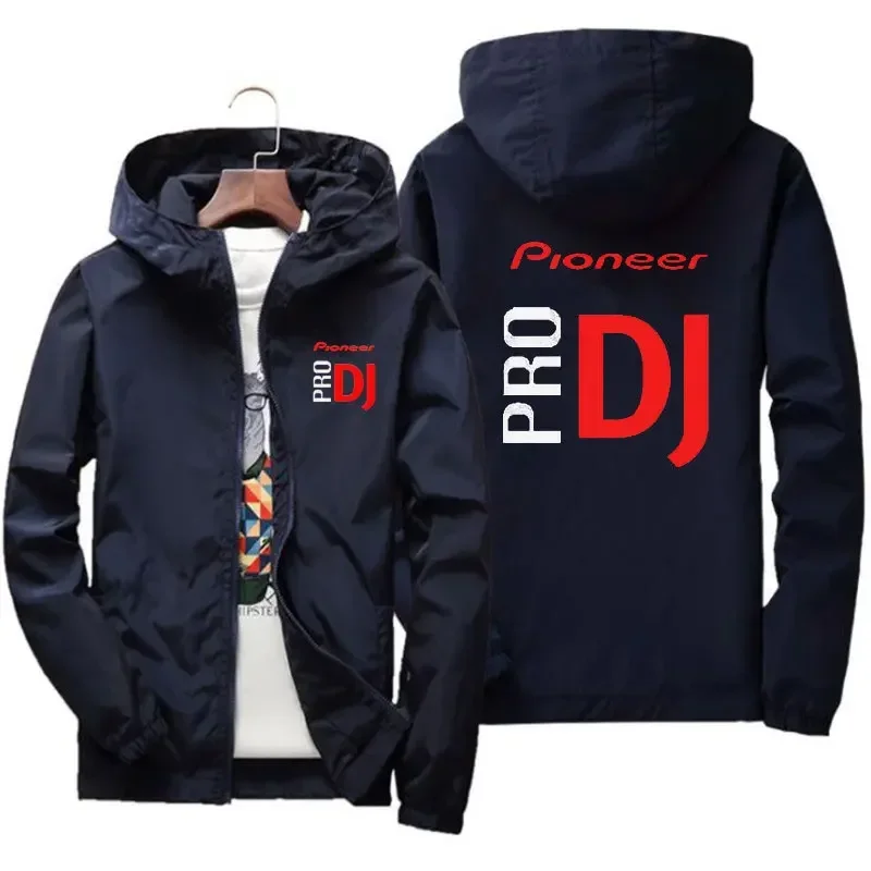 Men's Casual Hoodie Bombur Jacket, Springs and Fall Pioneers, DJ Hip-hop, Large size, Windbreaker Zipper Jacket, 7XL, Shin