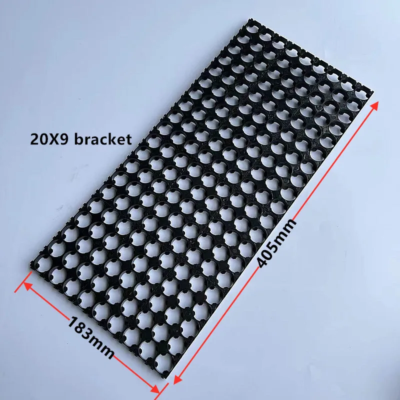 18650 Splicing Bracket 20 Series Combination Bracket Lithium Battery Pack Fixed Splicing Bracket 18.4MM