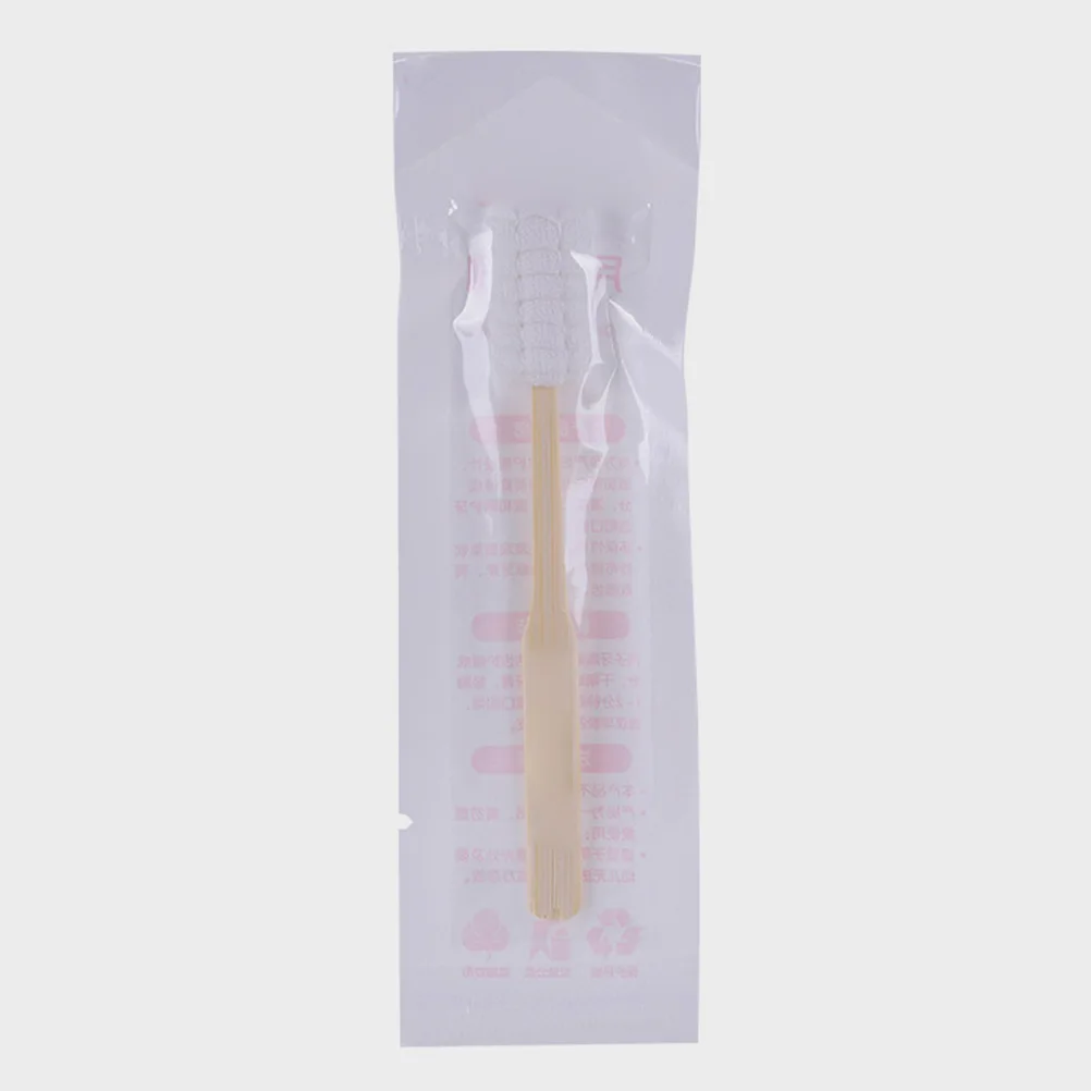 

30pcs Puerpera Disposable Toothbrushes Postnatal Care Bamboo Cottonmaternal Oral Cleaning Tool Individually Packaged Safe