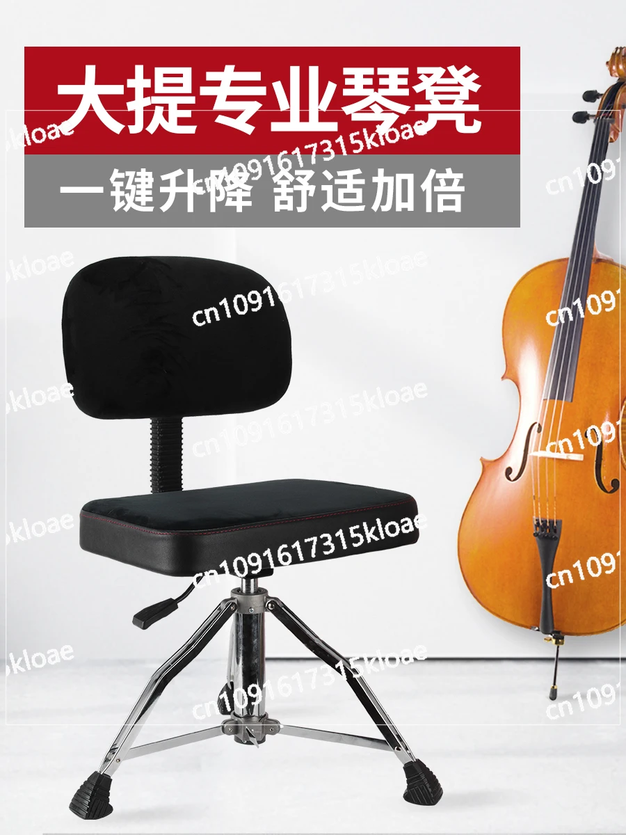 Comfortable and Liftable for Pneumatic Cello, Backrest Chair, Piano Stool, Anti-rotation Bold for Adults and Children