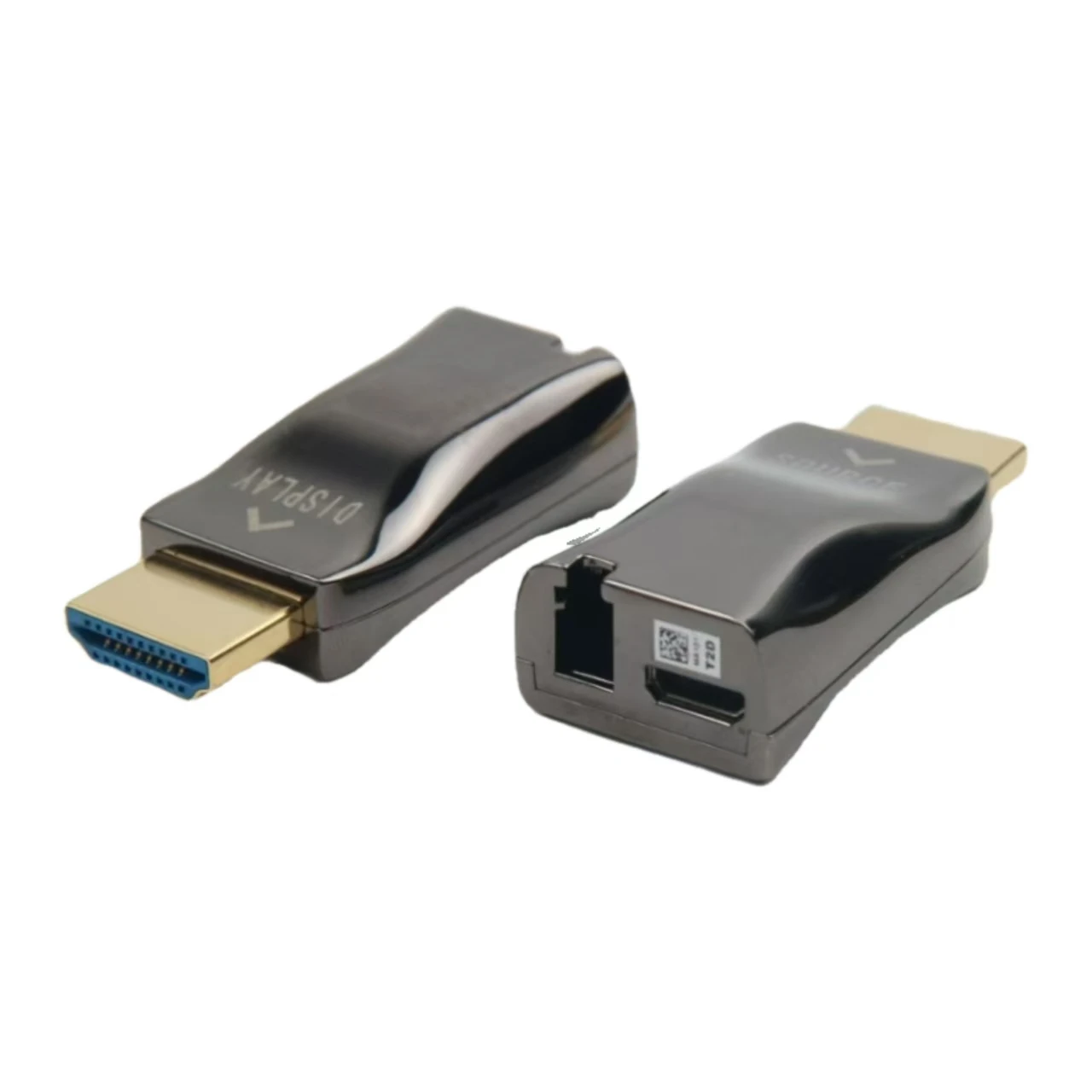 Mini 4K Dual Core LC Fiber Optic Transceiver Extender 2.0 Version Multimode HD Video Optical Equipment Adapter & Connector