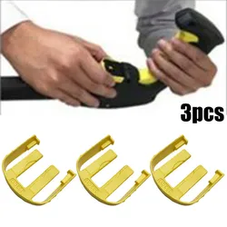 3pcs C Types Clips Connector For Karchers K2 K3 K7 Car Home Pressure Power Washers Parts Trigger Household Cleaning Tools Yellow