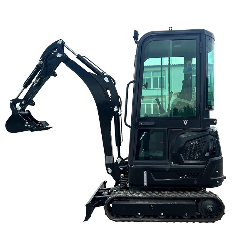 Customized Mini Excavator 1.8 Ton CE EURO5 Excavators Home Small Digger Chinese  EPA Farm Bagger Crawler for Sale