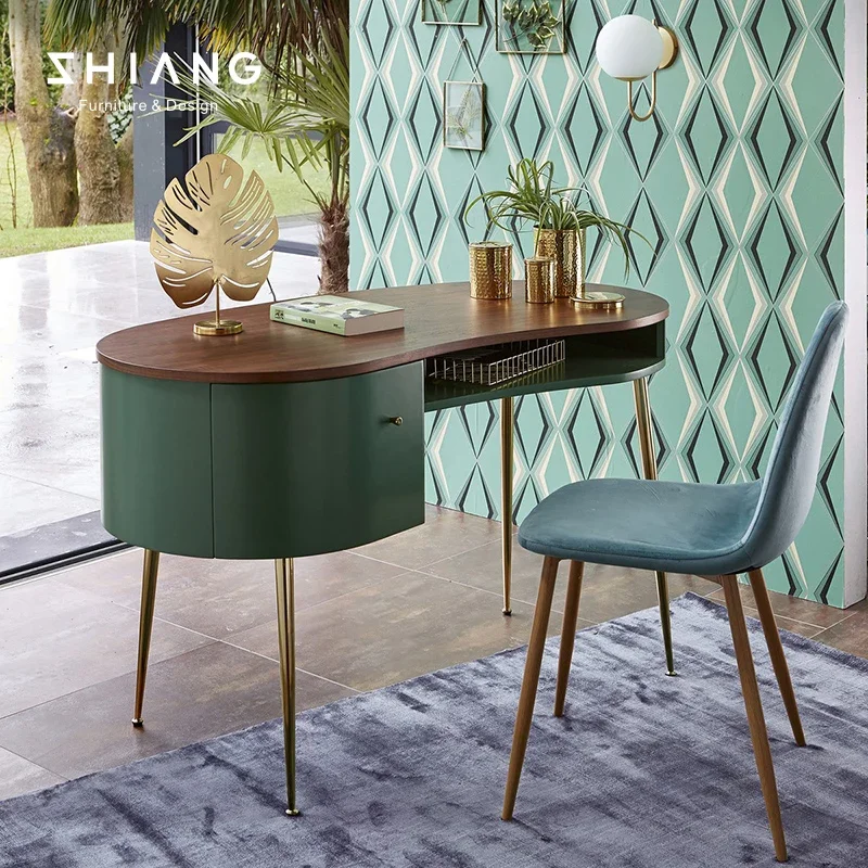 

Dressing Table Computer Desk Nordic Modern Minimalist Bedroom Small Apartment Paint Desk