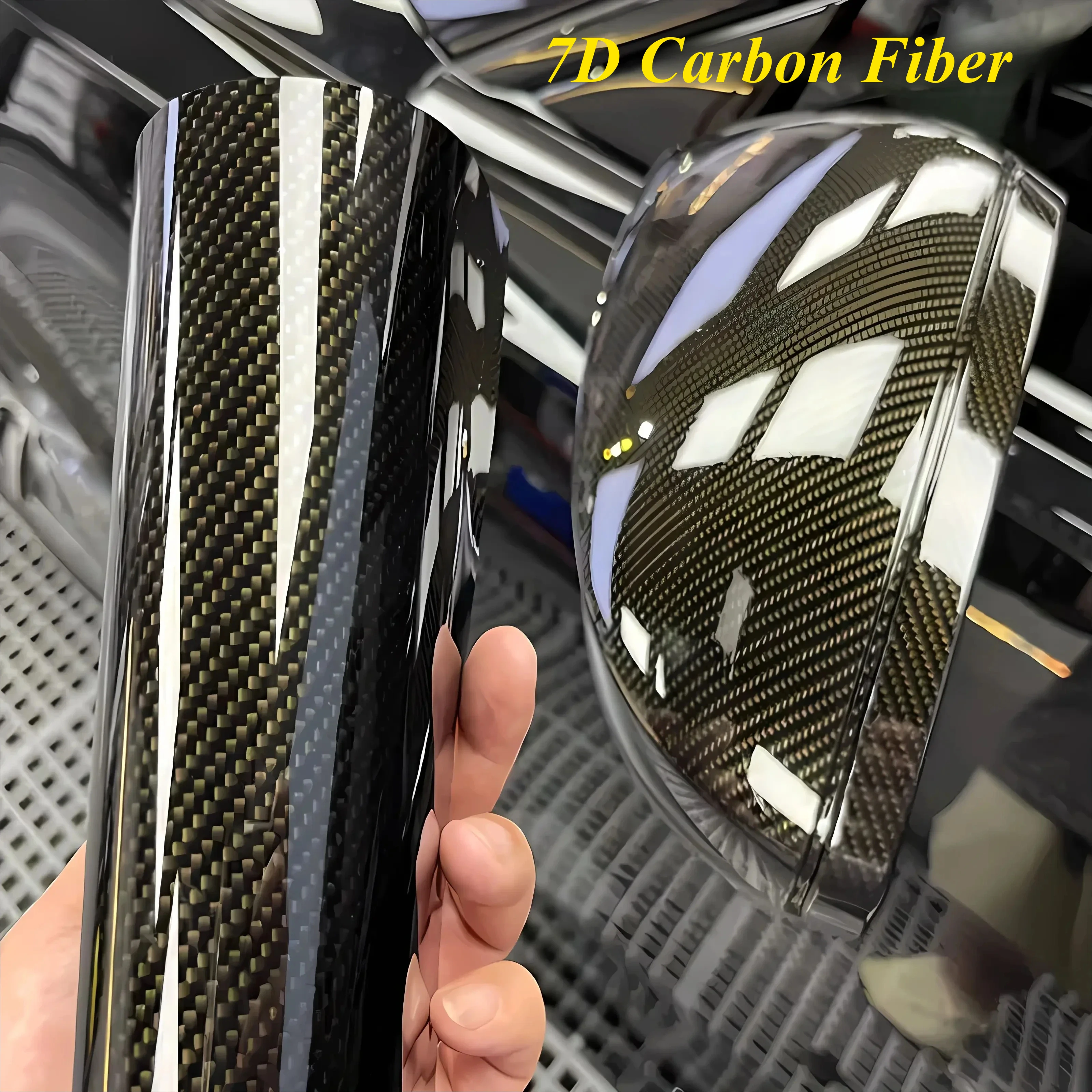 

7D углеродное волокно, автомобильная пленка, внутренние молдинговые наклейки, искусственная кожа, наполнитель зазоров, сделай сам, плетеная декоративная полоса, универсальная самоклеящаяся наклейка