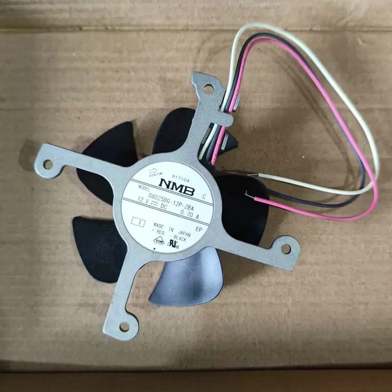 New Original 08025DG-12P-ZBA DC12V 0.70A 3Lines Projector Cooling Fan