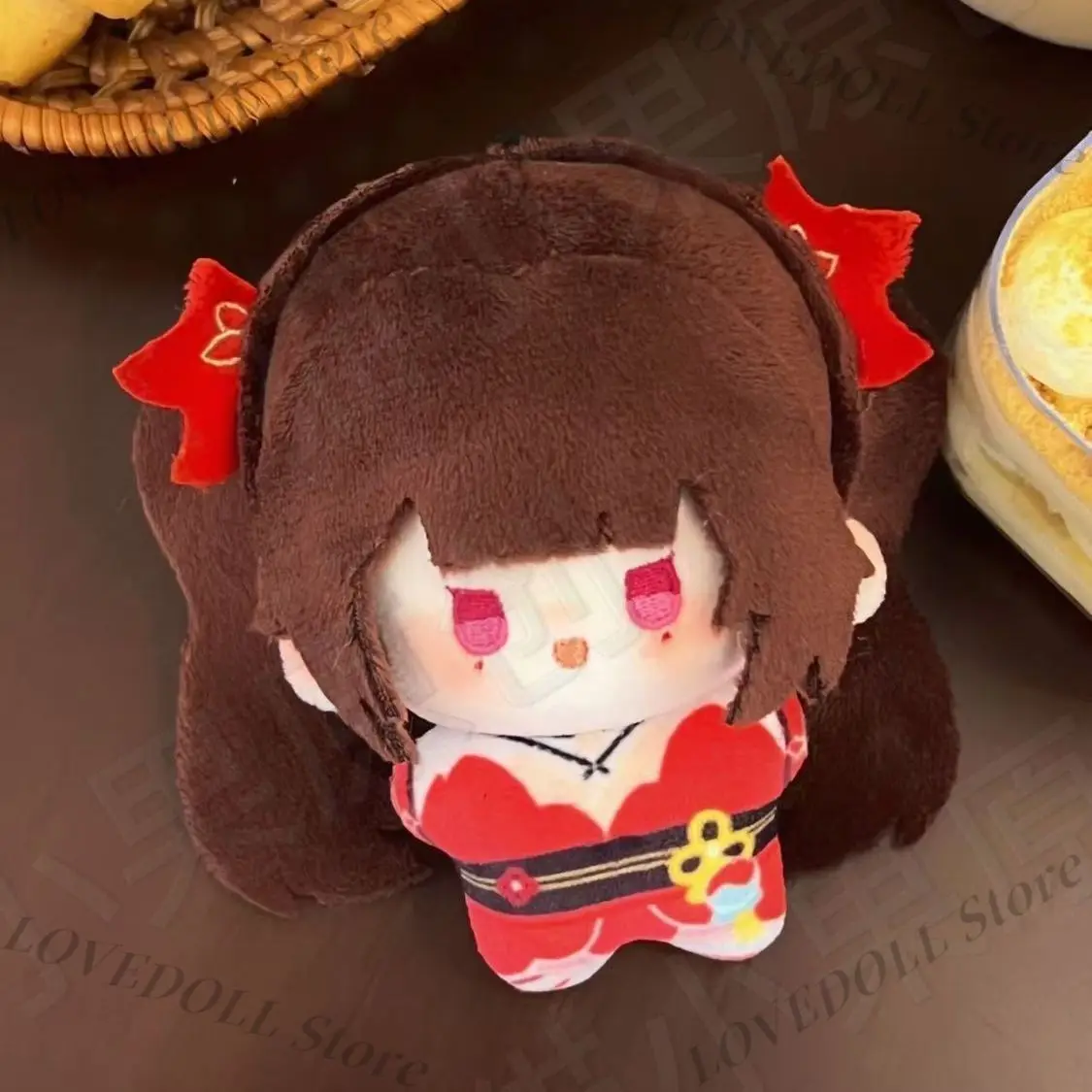 

10cm Anime Sparkle Honkai: Star Rail Cute Print Starfish Body Plush Doll Pendant Toys Cosplay Dango Mascot Gift