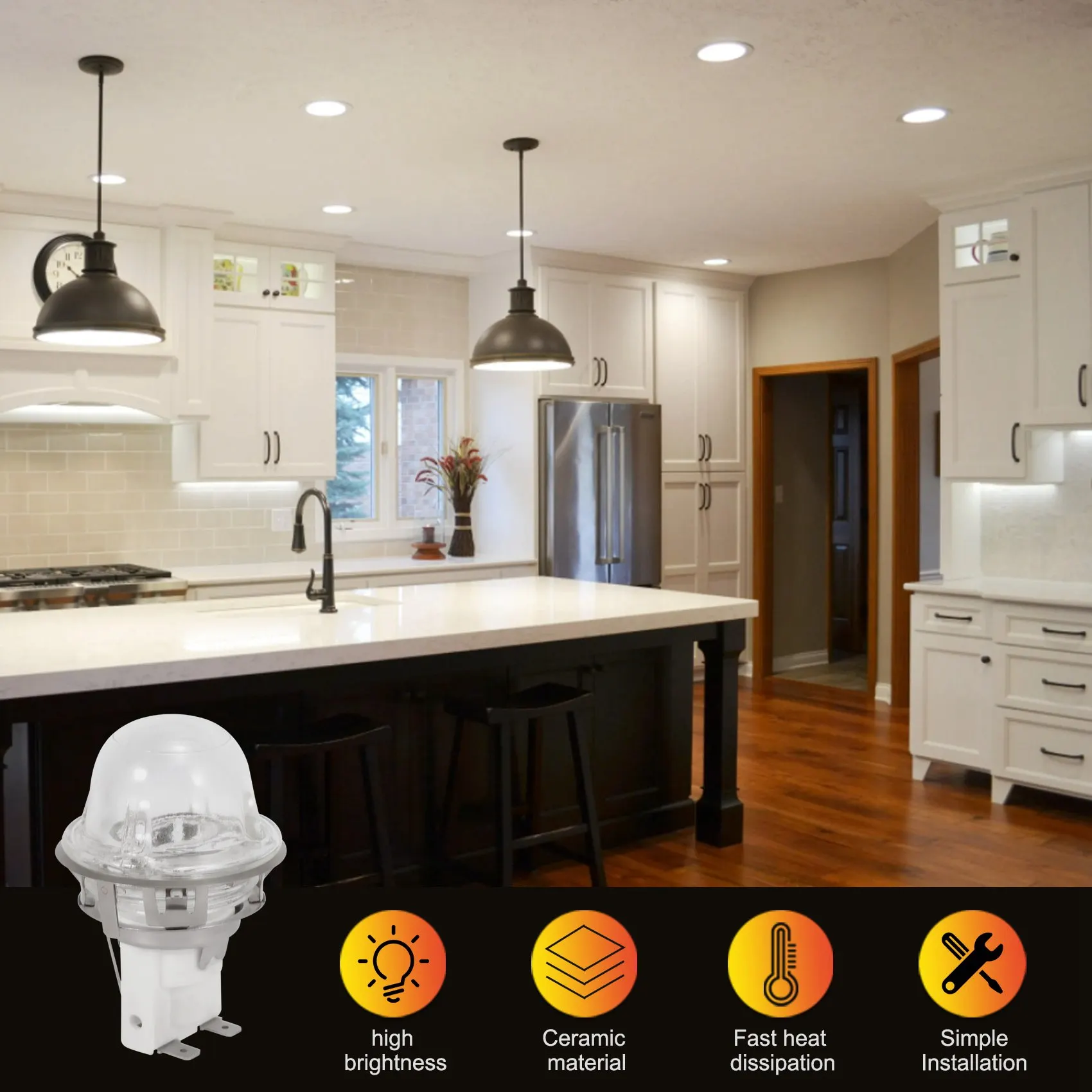 E14 Backofen Lampen fassung Backen 15w/25w Beleuchtung Lampen fassung Ofen Lampen kappe Hoch temperatur Lampen sockel e14 Grad