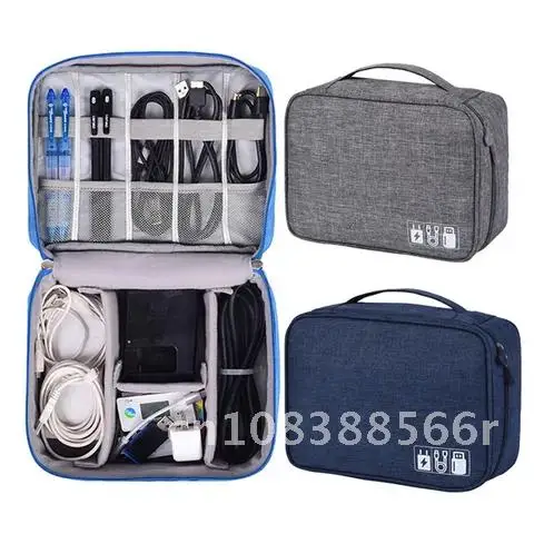 

Portable Travel Gadgets Storage Pouch Charger Bags Digital Battery Item Wires Electronic Organizer Earphone USB kit Waterproof