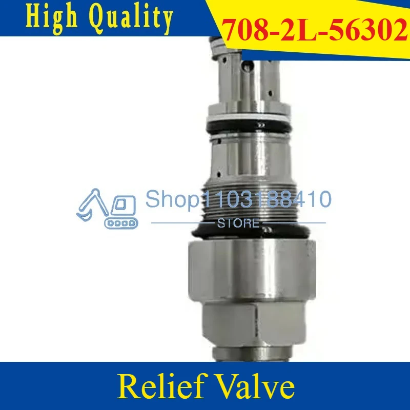 

PC200-6 High Quality Relief Valve 708-2L-56302 723-40-51102 for Komatsu Engine Uploading Relief Valve