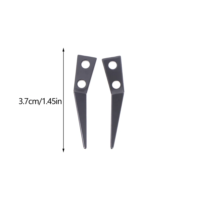 2pcs Insulated Straight Curved Tip Anti-static Ceramic Tweezers Electronic Industrial Ceramic Tweezers For Industry