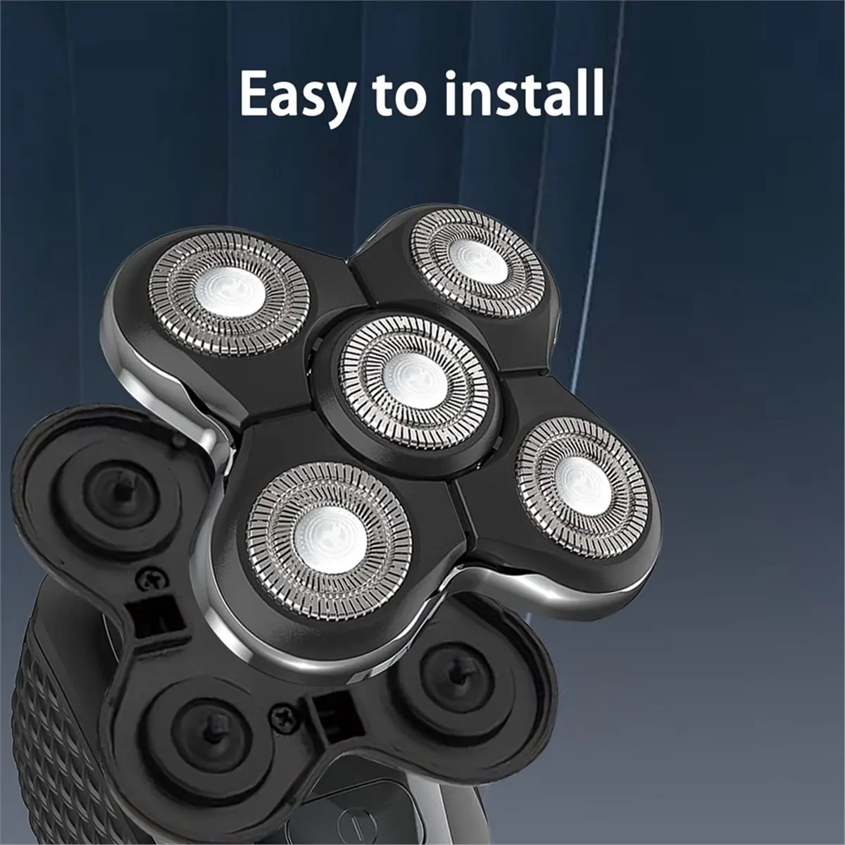 [A99U] Replacement Blades for Pro Head Shaver Model XR7000, 5 Dual Track Heads for Shaver
