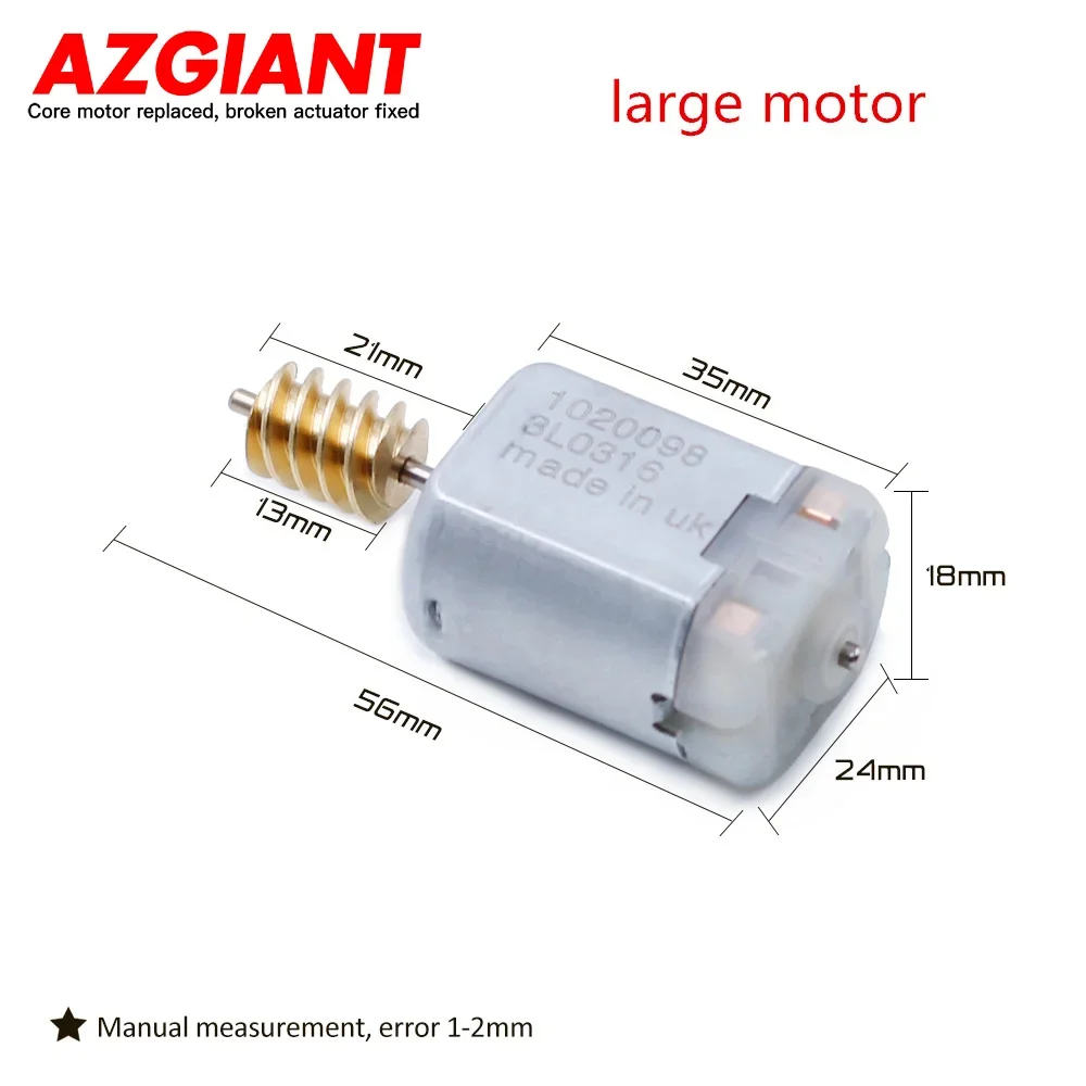 For Land Rover Door Lock Motor  Freelander 2 Range Rover Sports Version Found 3 4 Aurora Worm Central Lock Engine Parts DC 12