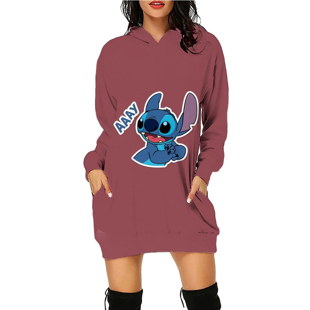 Luxury Party Dress Hoodie Sexy Long Sleeve Elegant Dress Suitable for Women Disney 2024 Hoodie Dress Women's Clothing Mini Stitc