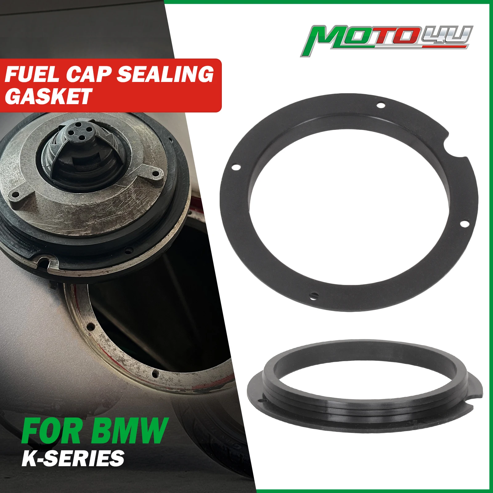 Moto4u para bmw série k k75 k100 k1100 tampa de combustível de borracha junta de vedação acessórios da motocicleta combustível gás óleo tanque capa vedação o anel