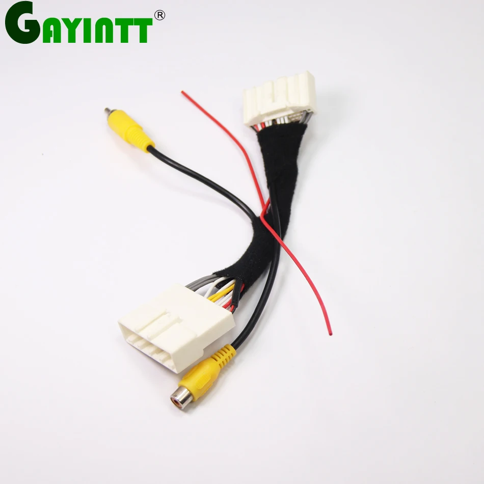 

GAYINTT Original Video Input Switch RCA Adapter Cable For Nissan New Sylphy Tiida Teana Bluebird Venucia for 360 Camera