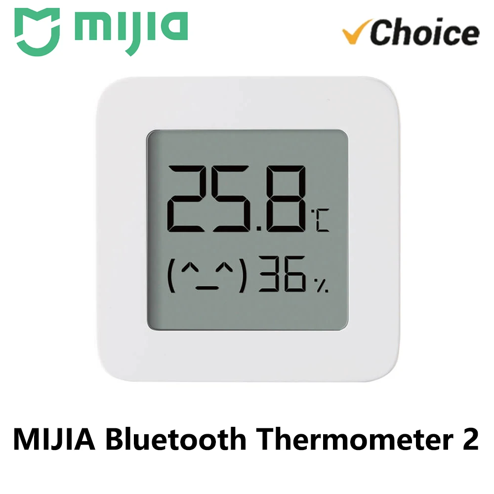Xiaomi termômetro 2 mijia elétrico bluetooth sem fio inteligente higrômetro termômetro detecção de temperatura mi mijia casa app