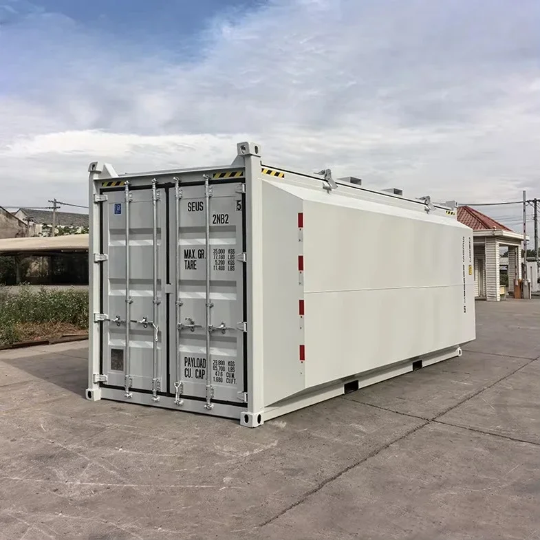 Custom 20-foot-high cube special steel container ultra-wide dry cargo storage box