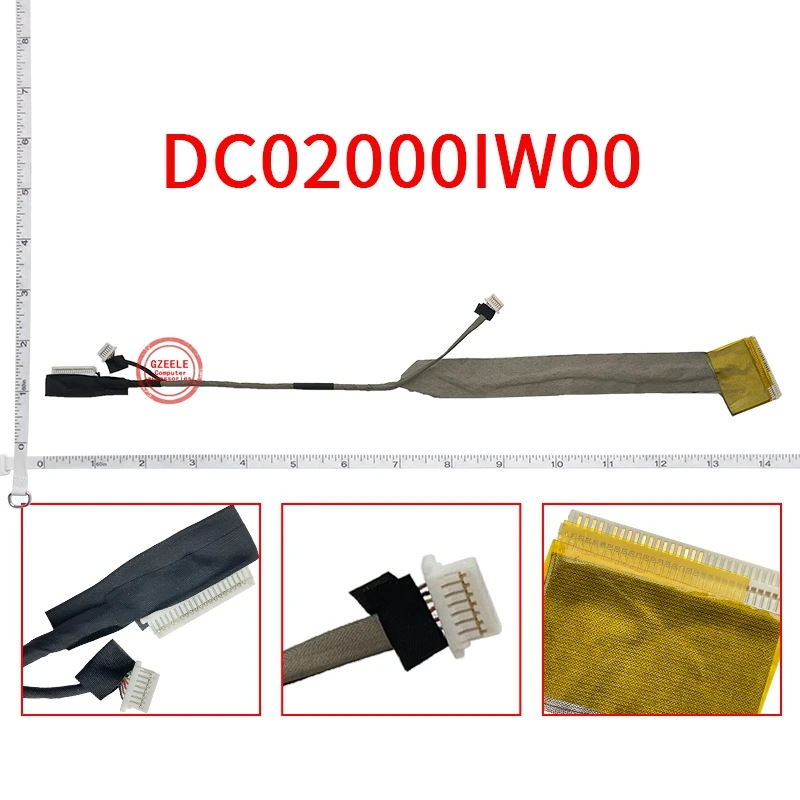 Laptop LED LCD LVDS Video Cable For Lenovo Y430G Y430A Y430M V450G V450A 20005 DC02000IW00