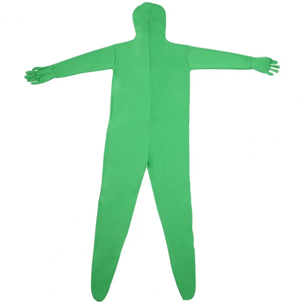 Green Screen Cloak  Durable Environmentally Friendly Solid Color  Chroma Key Background Tight Suit Live Streaming Accessories