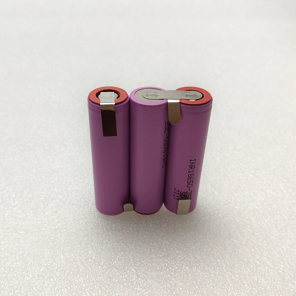 7,4 V A 21,6 V 18650-35E Personalizzazione Del Paquete De BateríAs Soldadura 2S1P 3S1P 4S1P 5S1P 6S1P 3500 Mah