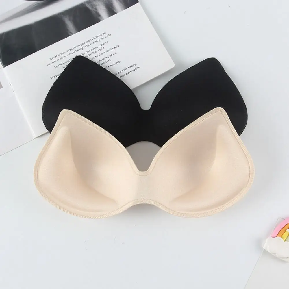 Pads Breathable Sponge Chest Cups Removable Clothes Accessories Breast Insert Bra Pads Enhancer Chest Cups Push Up Breast Pads