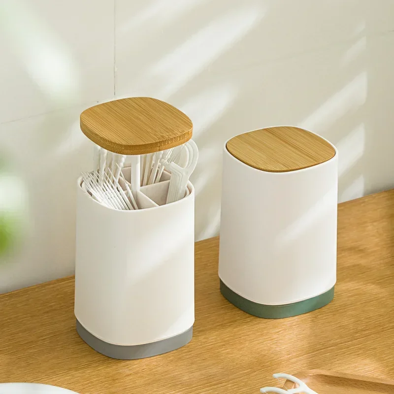 Automatic Press Pop-up Toothpick Box, Japanese-style Toothpick Box, Split Toothpick Box, Household