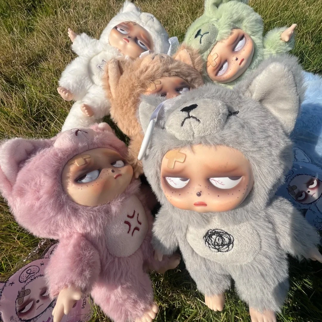 

В наличии без рукавов Grumpipi Series слепая коробка милая виниловая кукла Mystery Box аниме фигурки сумка-сюрприз кулон брелок игрушки