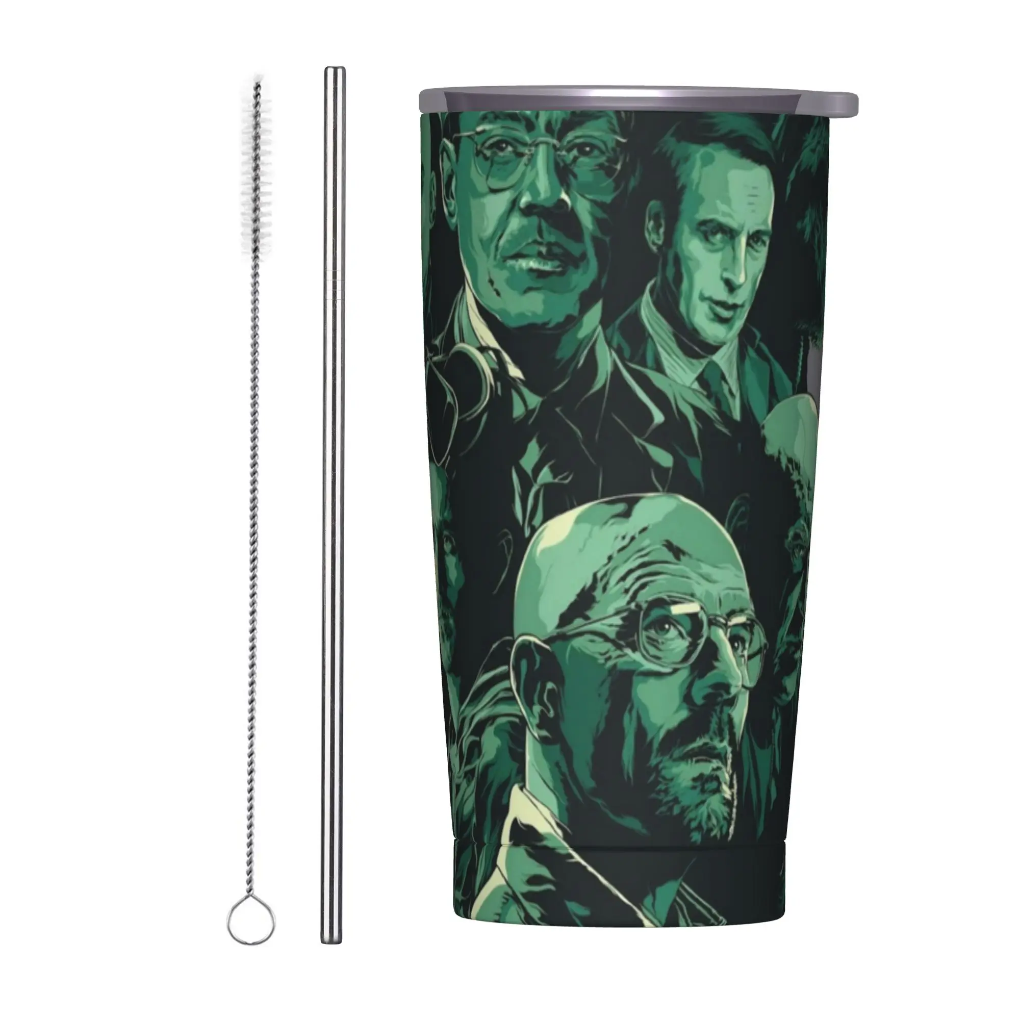 Tumbler 20Oz White - Breaking Bad Walter White Insulated Tumbler