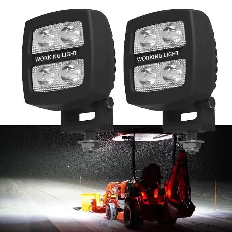 

New excavator led diffused light Hella 40w work light, engineering hook, forklift, loader lighting headlight
