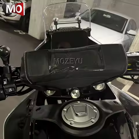 For honda CB CBR 650 125 150 500 300 900 929 600 1000 954 250 R/RR Motorcycle Waterproof Dustproof Handlebar Travel Storage Bag