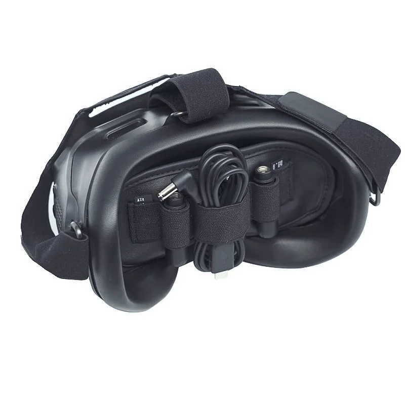 For DJI FPV Crossover Machine Glasses Protective Cover Antenna Storage V2 Dustproof and Anti lens Exposure