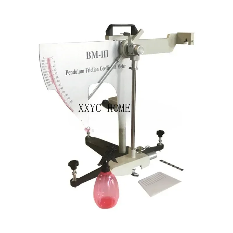 Pendulum Skid Resistance Friction Coefficient Testing Machine Coefficient of Friction Tester