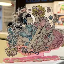 Doukyuusei Maid Acrylic Stand Kusakabei Hikaru Figure Sajou Rihito Standee Desk Display Anime Goods Collection Ornament Gift