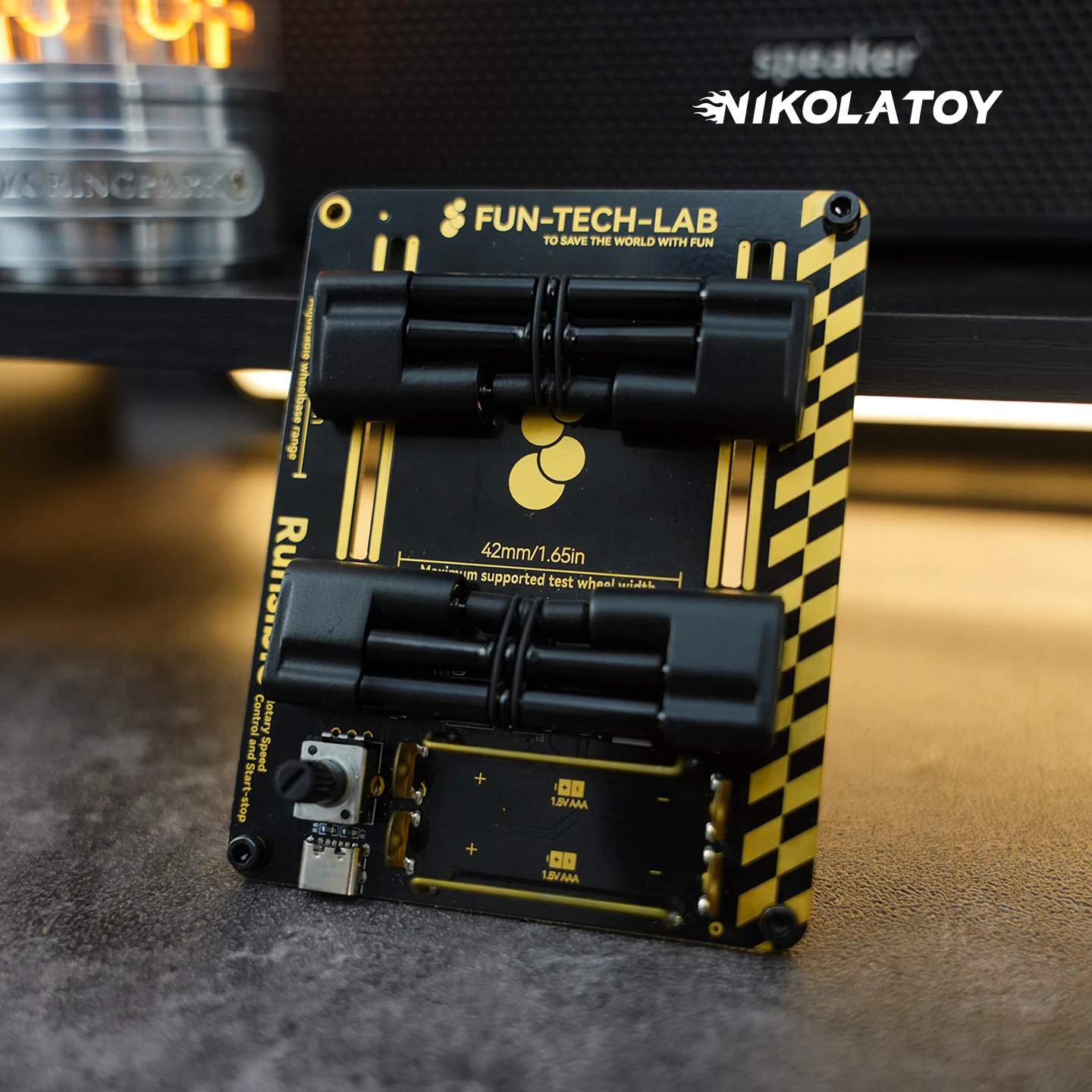 NIKOLATOY 1:64 Scale Model Car Power Meter Toy Car Model
