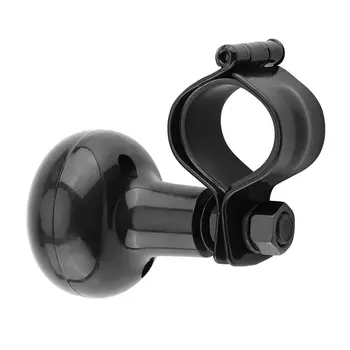 Automobilová knoflíková rukojeť pro volant s těžkými vlastnostmi, černá, kulová, 360stupňová knoflíková rukojeť pro volant, autopříslušenství 10 nejlepší prodej adaptér pro ovládání na volantu Toyota - №8