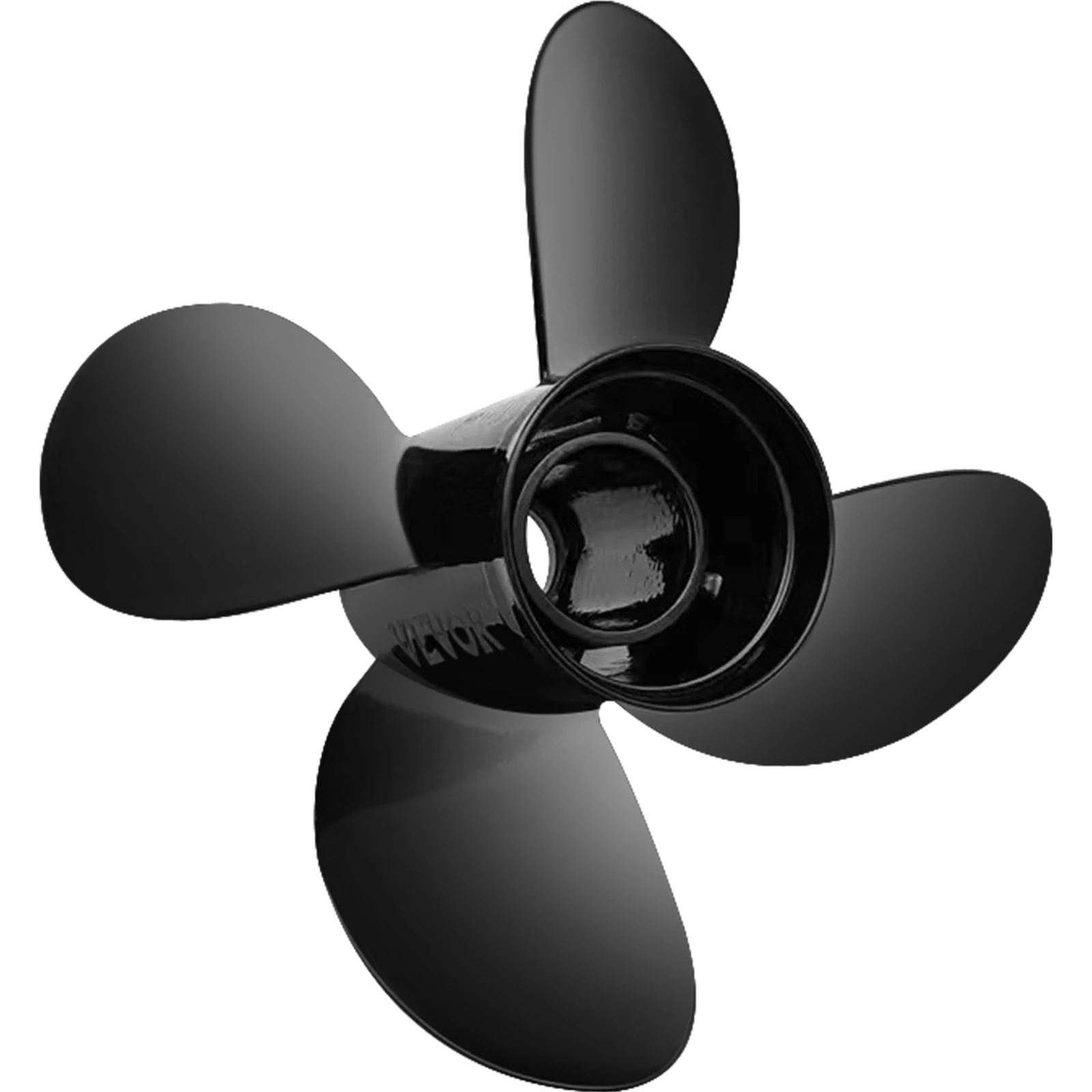 

SucceBuy Outboard Propeller for OEM 48-8M0084495 4 Blades 14" x 19" Aluminium Boat Compatible w/ 135-300HP 2&4 Stroke Outboards
