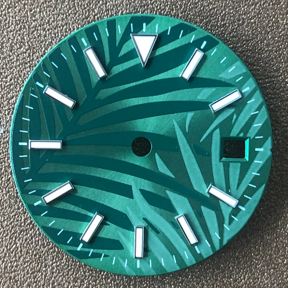 発光ダイヤル付きメンズウォッチ,28.5mm,グリーンクロノグラフ,日本製,8215/8200/821a mingzhu,2813